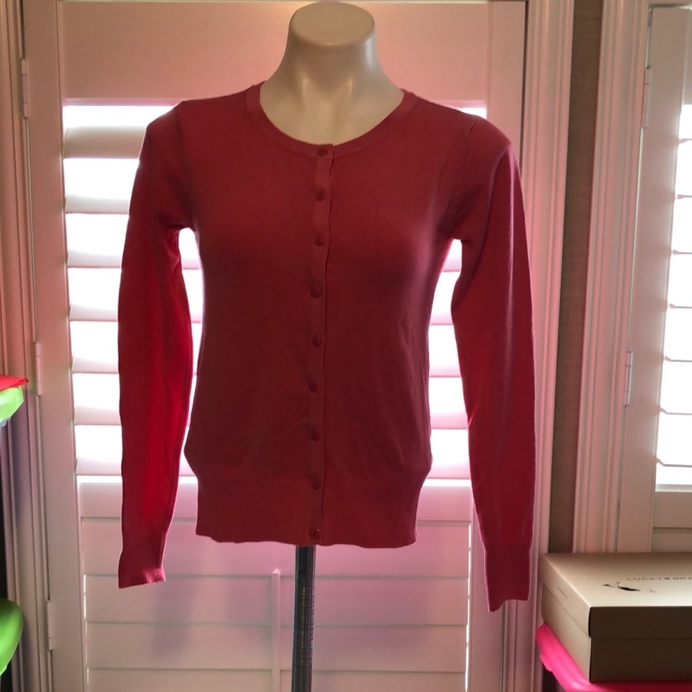 Debut Pink Women's Cardigan Sweater
